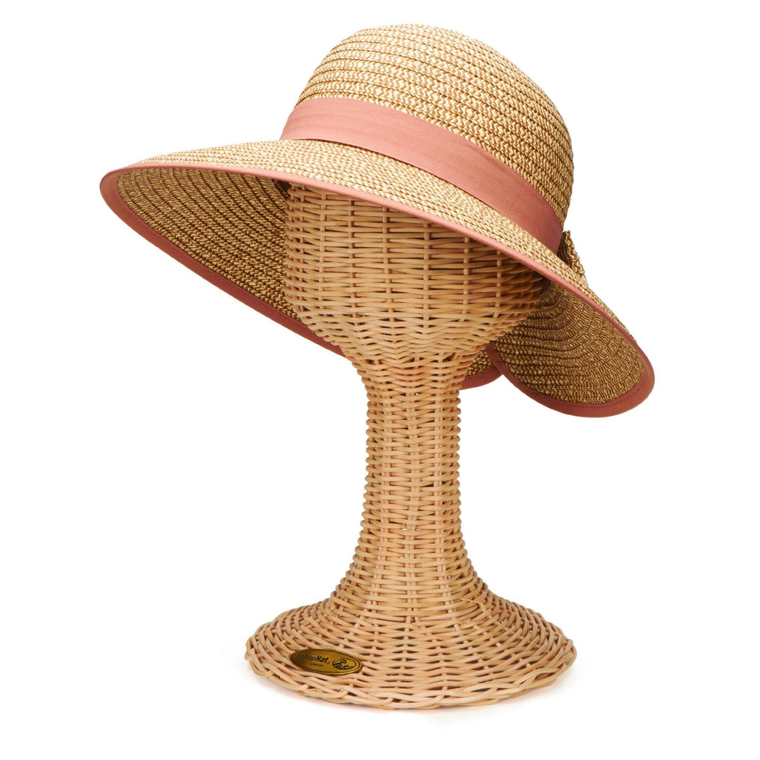 Feeling Pretty - Paperbraid Bow Back Sun Hat (PBM1026)