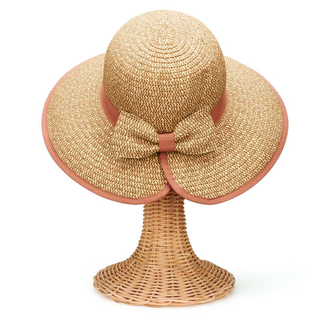 Feeling Pretty - Paperbraid Bow Back Sun Hat (PBM1026)