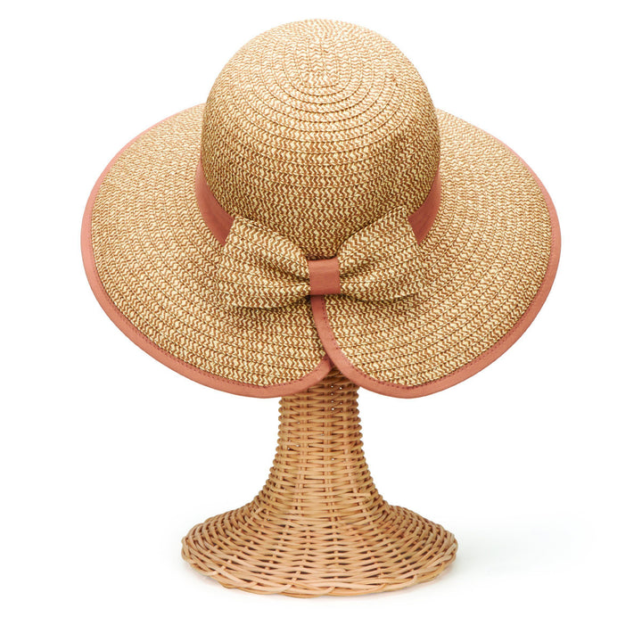 Feeling Pretty - Paperbraid Bow Back Sun Hat (PBM1026)
