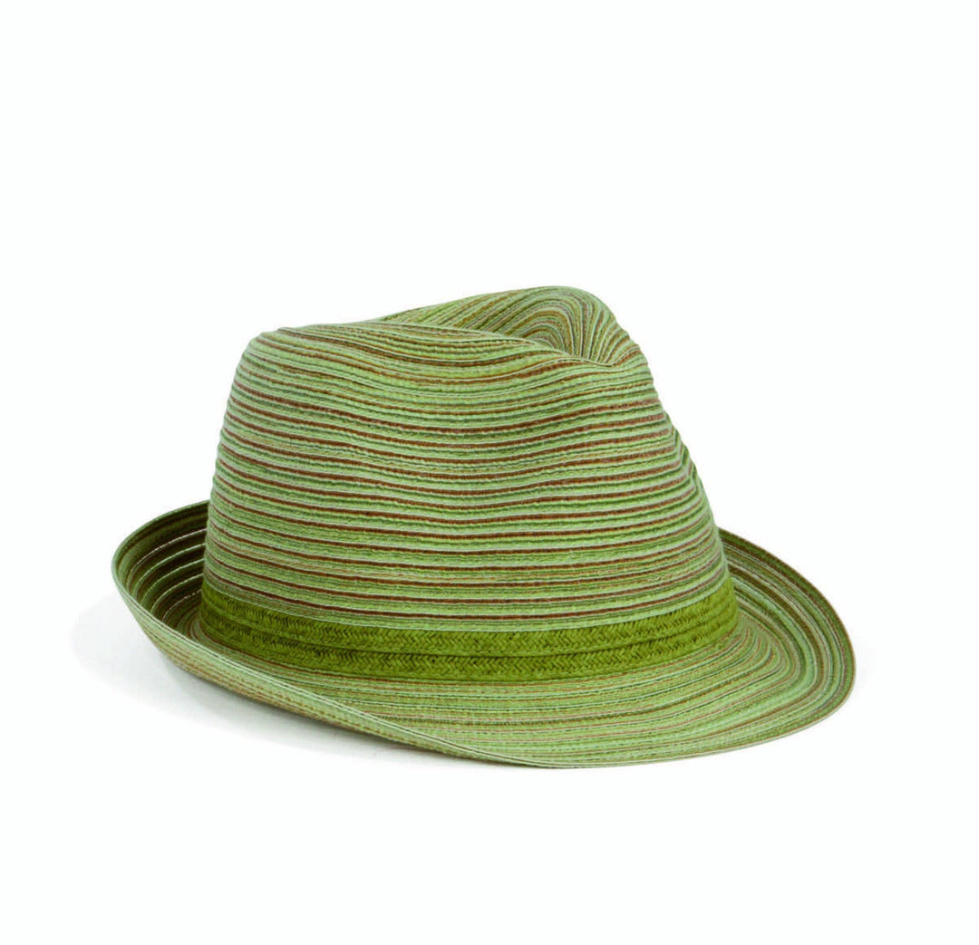 Womens Mixed Braid Fedora (MFX2006)