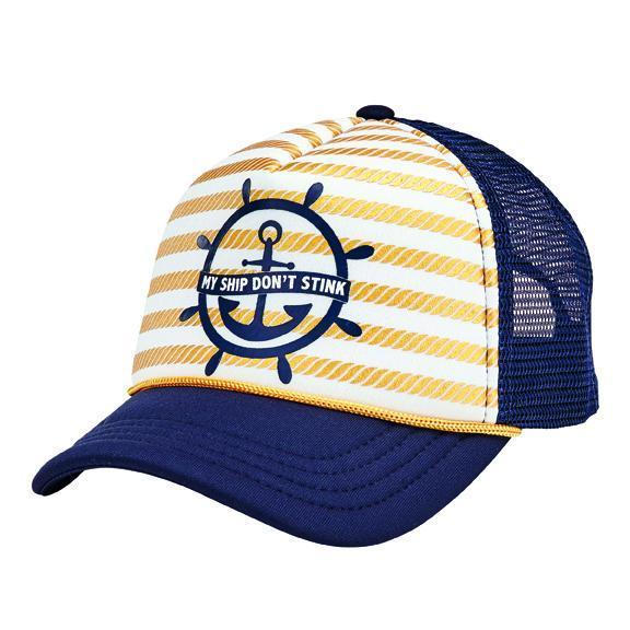 Kids' "MY SHIP DON'T STINK" Trucker (CTK4206)